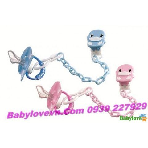Ty ngậm cho bé có dây giữ ku-ku Ku-5406